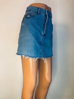 💙 Trendy Denim Mini sukňa Bershka Vintage 💙