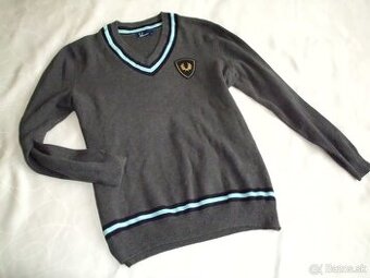 Fred Perry pánsky sveter tmavošedý L-M