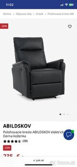 Elektrické kreslo nové