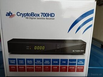 Predám AB Cryptobox 700 HD 2 ks + záruka,blok