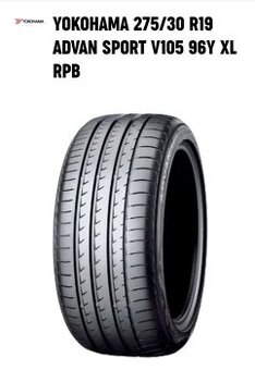 Yokohama Advan Sport V105  275/30 R19