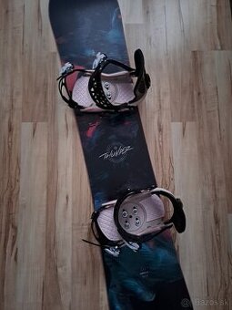 Snowboard komplet - doska, viazanie, topanky
