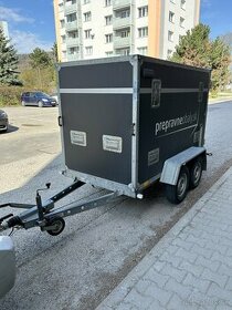 Skrinovy dvojnapravovy privesny vozik Martz Cargo