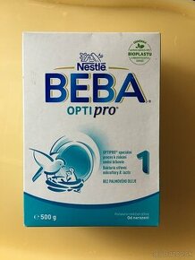 neotvorene dojc.mlieka Beba1 od Nestle