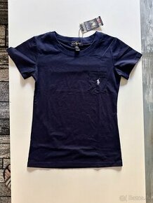 tričko Ralph Lauren polo modre - M