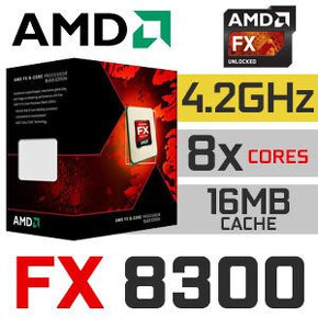 CPU AMD Vishera FX-8300 socket AM3+ TURBO 4,2Ghz