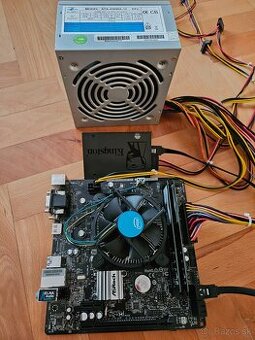 Počítač: i3 8100, ASRock H310M-HDV, 8GB RAM