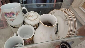 Made in czechoslovakia taniere/šálky