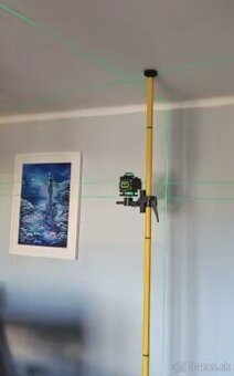 laser stativ stojan tyč do 4.2m výšky