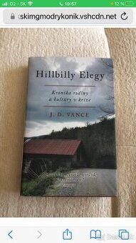 ———————-2 nové knihy Hillbilly Elegy, 6.80 E/ks———-—-