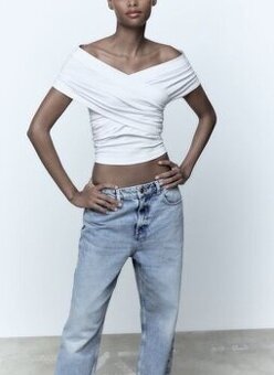 ♥ Zara rebrovaný top ♥