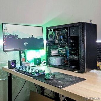 Herný PC so zárukou • i5 3570K • W7100 8G • 16G
