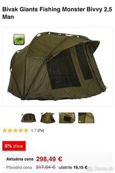 Bivak Giants Fishing Monster Bivvy 2,5 Man