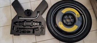Rezervné dojazdové koleso, ráfik R18 ET25.5 s pneu 125/70 R