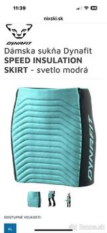 Dynafit sukňa zateplena