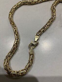 Strieborná retiazka královský vzor