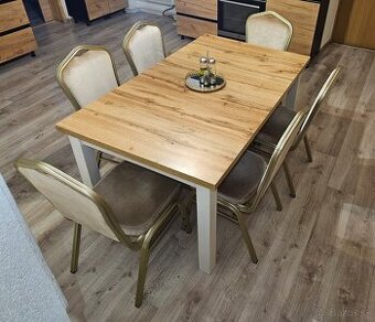 Rozkladací stôl plu Stoličky