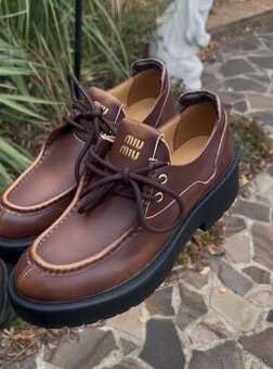 predam topanky Miu Miu hnedé,čokoládove - 1