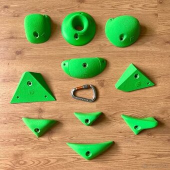 Nové lezecké chyty THEREX Boulder set - 10 kusů