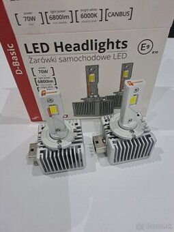Led žiarovky D1S - 70W - canbus - 6800 Lm