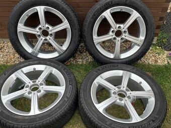 Orig. Mercedes alu disky 5x112 6,5jx17 ET44 205 55 R17 zimné