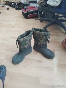 Rybárske zateplené cizmi