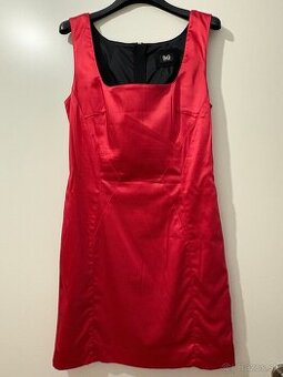 D&G (Dolce & Gabbana) – ružové šaty – úzky strih – veľ. 38