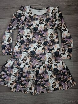 Detské šaty wednesday