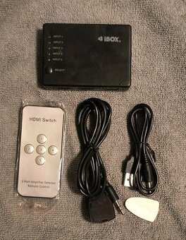 Predám 5 vstupový HDMI switch - prepínač.