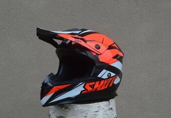 Prilba SHOT oranžová lak XL