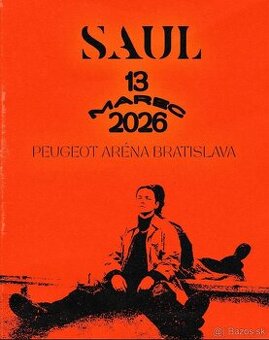 Saul - Peugeot Aréna 13.3. 2026 (2x státie)