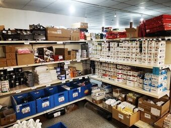 Skladový kovový regálový systém 9 blokov