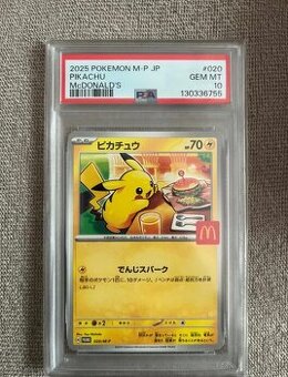 Pikachu McDonald’s Promo PSA 10