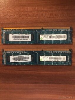 2x Ramaxel 4 GB DDR3 1333 MHz PC3-10600U 2Rx8
