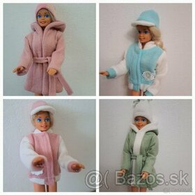 Rôzne oblečenie pre Barbie bábiky