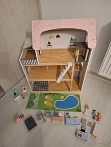 Drevený domček pre babiky