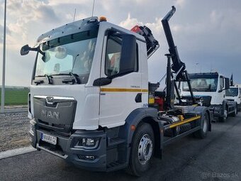 MAN TGM 18.290 RUKA PALFINGER + NOSIČ KONTAJNERU 10T