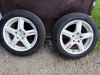 Alu disky 5x110, 5x112 MOMO GT2 16” + pneumatiky