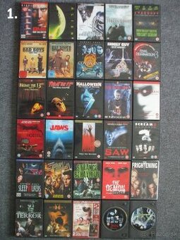 Predám veľký balík DVD titulov