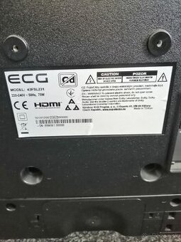 ECG 43FSL231 Sony KDL4R500C