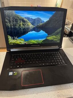 Notebook Acer predator 15.6 matný FullHD IPS displej
