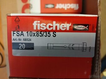 FISCHER trubková kotva FSA 10/35 S galvanicky pozinkovaná