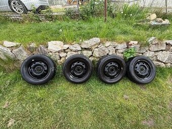 4x Letne pneu na diskoch 185/60 r14 - 1