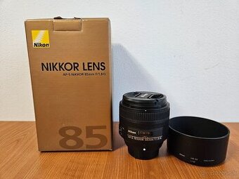 Nikon AF-S 85mm f/1,8G - TOP STAV
