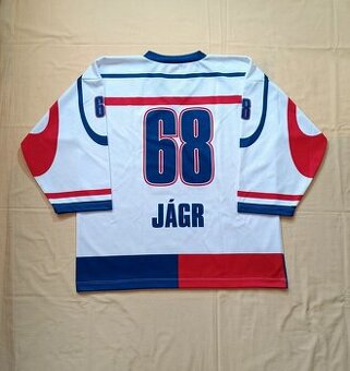 Jaromír Jágr #68 hokejový dres Česká reprezentácia Česko M