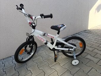 Detský bicykel 16 + pomocné kolieska