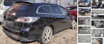 Mazda 6 2.2 D 2011 kombi wagon predám ZADNÉ SVETLO, Prevodov