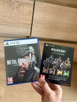 PS5 Metal Gear Solid Snake Eater Day One Edition + DLC NOVÉ