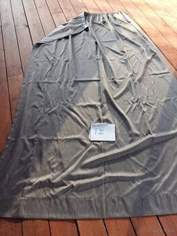 Kvalitne závesy šede a biele zaclony, dlzka 250