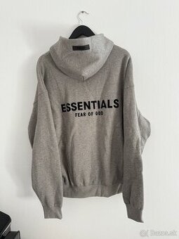 Fear Of God Essentials Mikina Dark Oatmeal